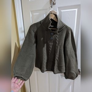 Izod Small Army Green sweater